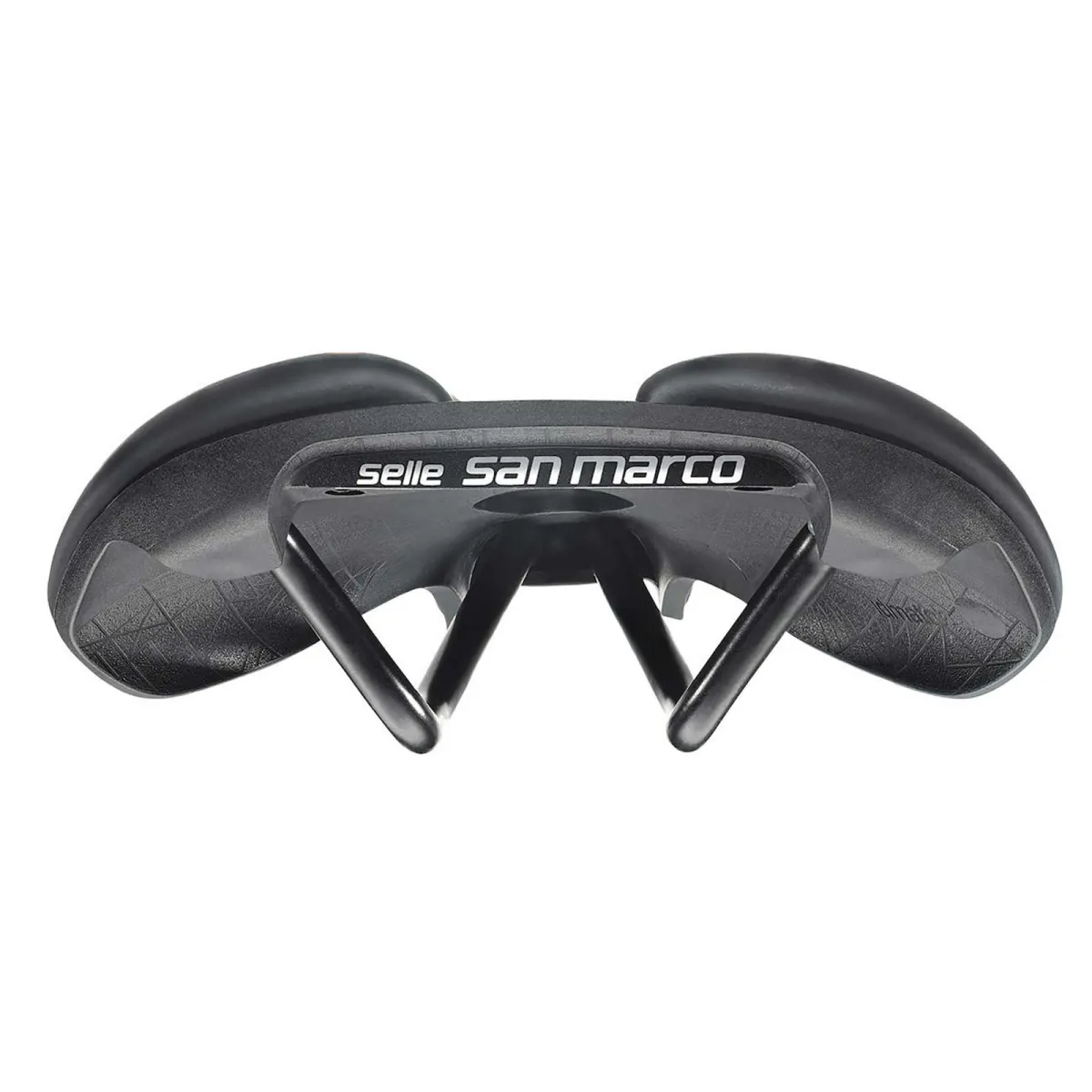 Selle San Marco Mantra Dynamic Sattel L2 Wide schwarz Gestell Manganese