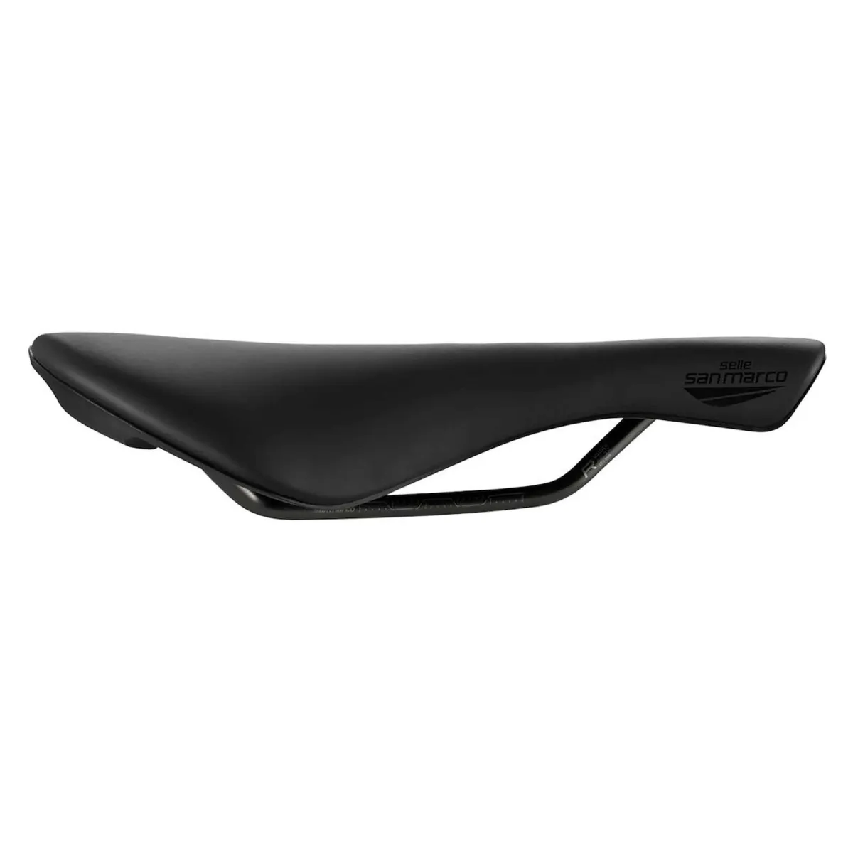 Selle San Marco Mantra Racing Sattel L2 Wide schwarz Gestell Xsilite