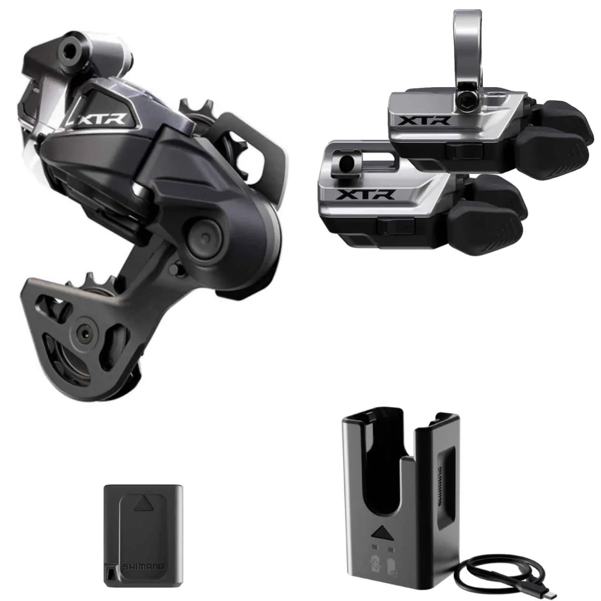 Upgradekit Shimano XTR Di2 wireless 12-fach M9250 für Abstufung 9-45 Zähne