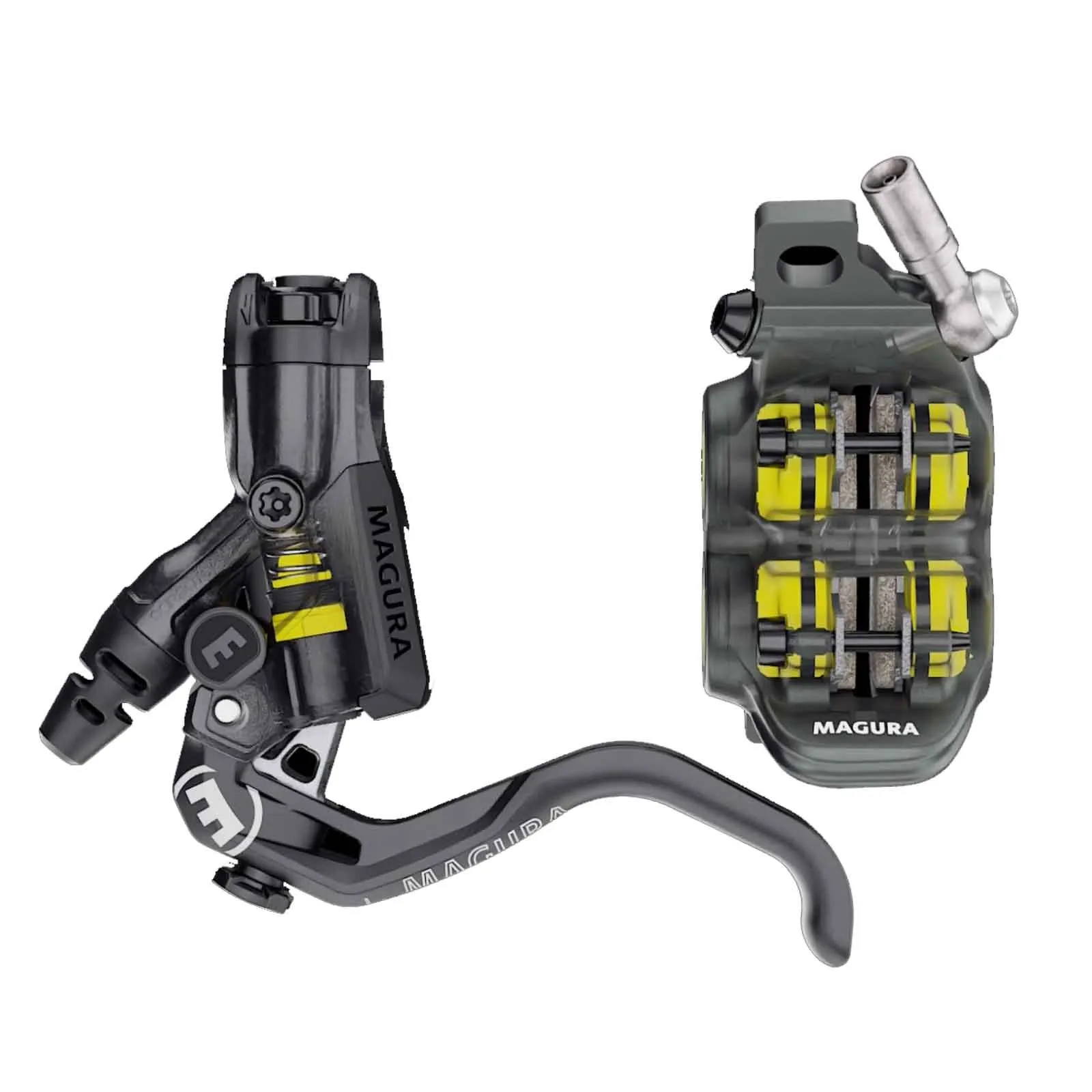 Disc Brake Set | Magura MT7 Pro HC Scheibenbremsen - ohne Scheiben