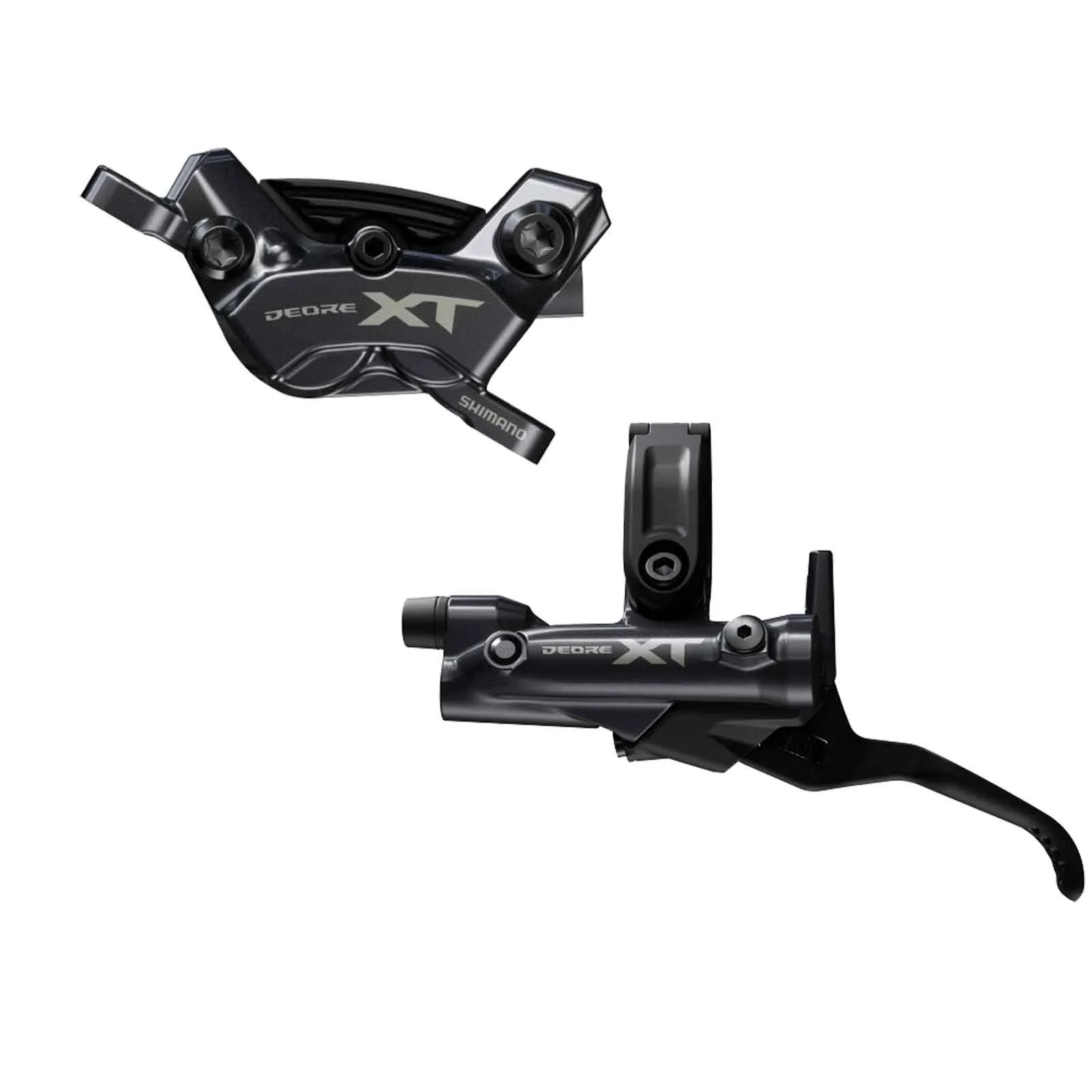 Shimano Deore XT M8220 Scheibenbremse 4-Kolben | 100 cm Leitung I-Spec EV Vorderrad Griff links