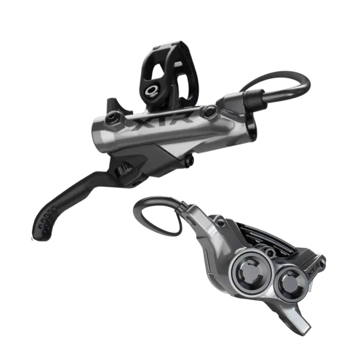Shimano XTR M9220 Enduro Scheibenbremse 4 Kolben Vorderrad Griff links