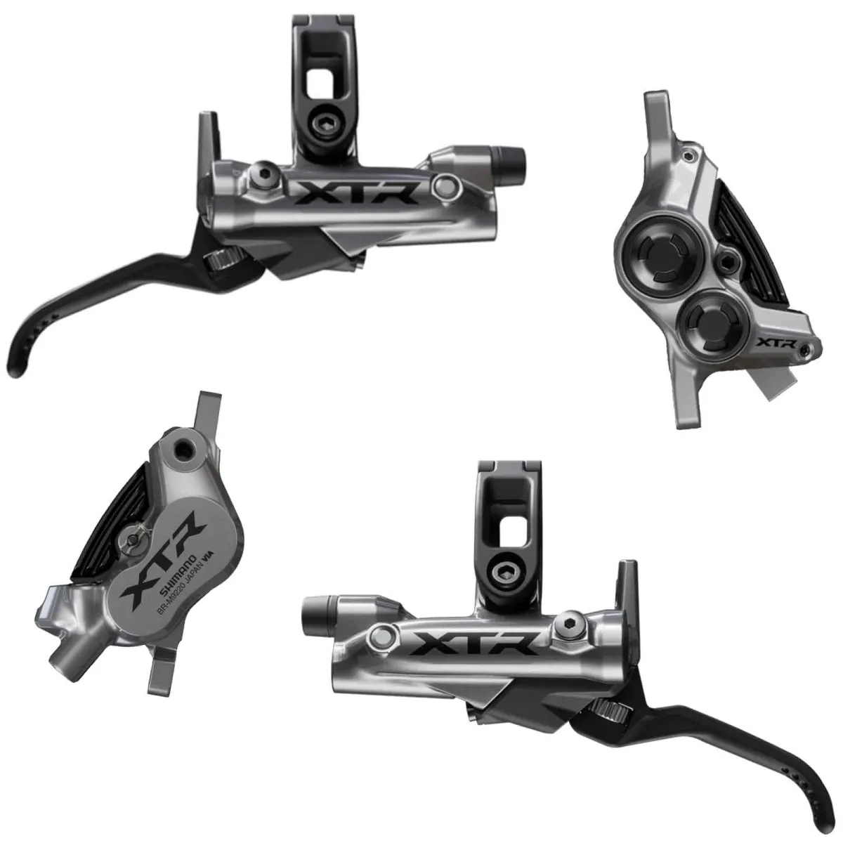 Discset Shimano XTR M9220 Enduro Scheibenbremsen 4 Kolben