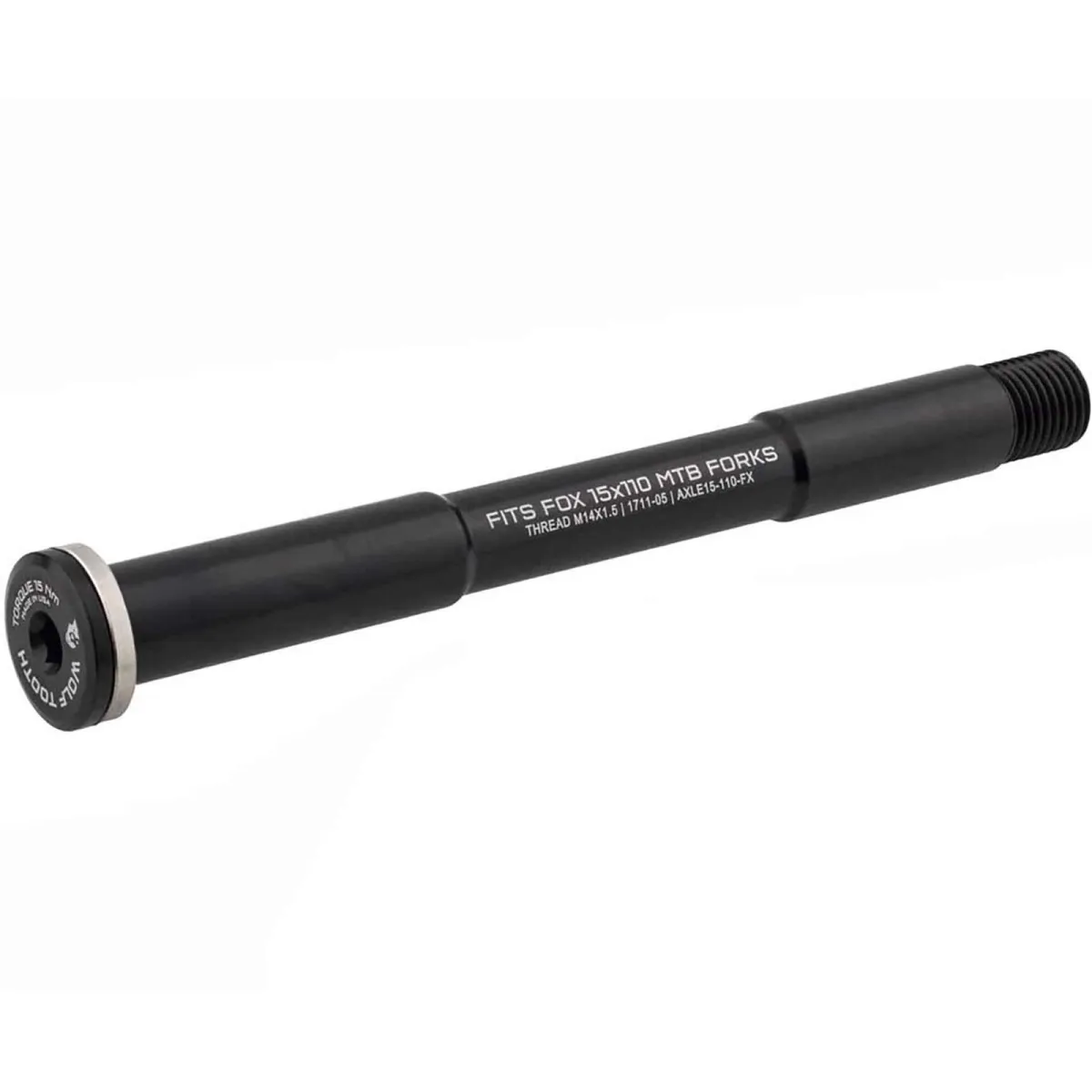 Wolf Tooth Steckachse - FOX Gabel Boost 15x110mm schwarz