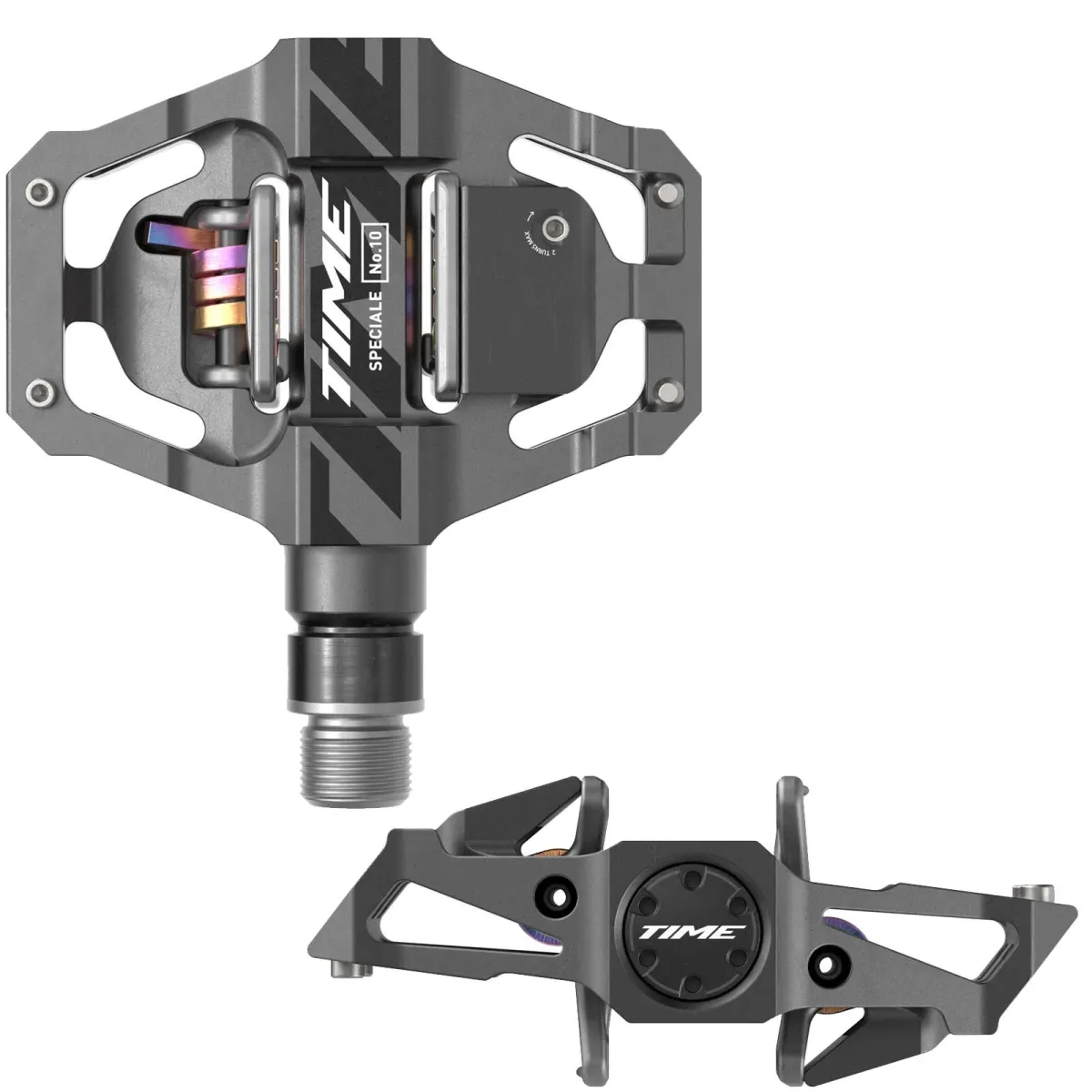 Time Speciale 10 Pedale large dunkelgrau