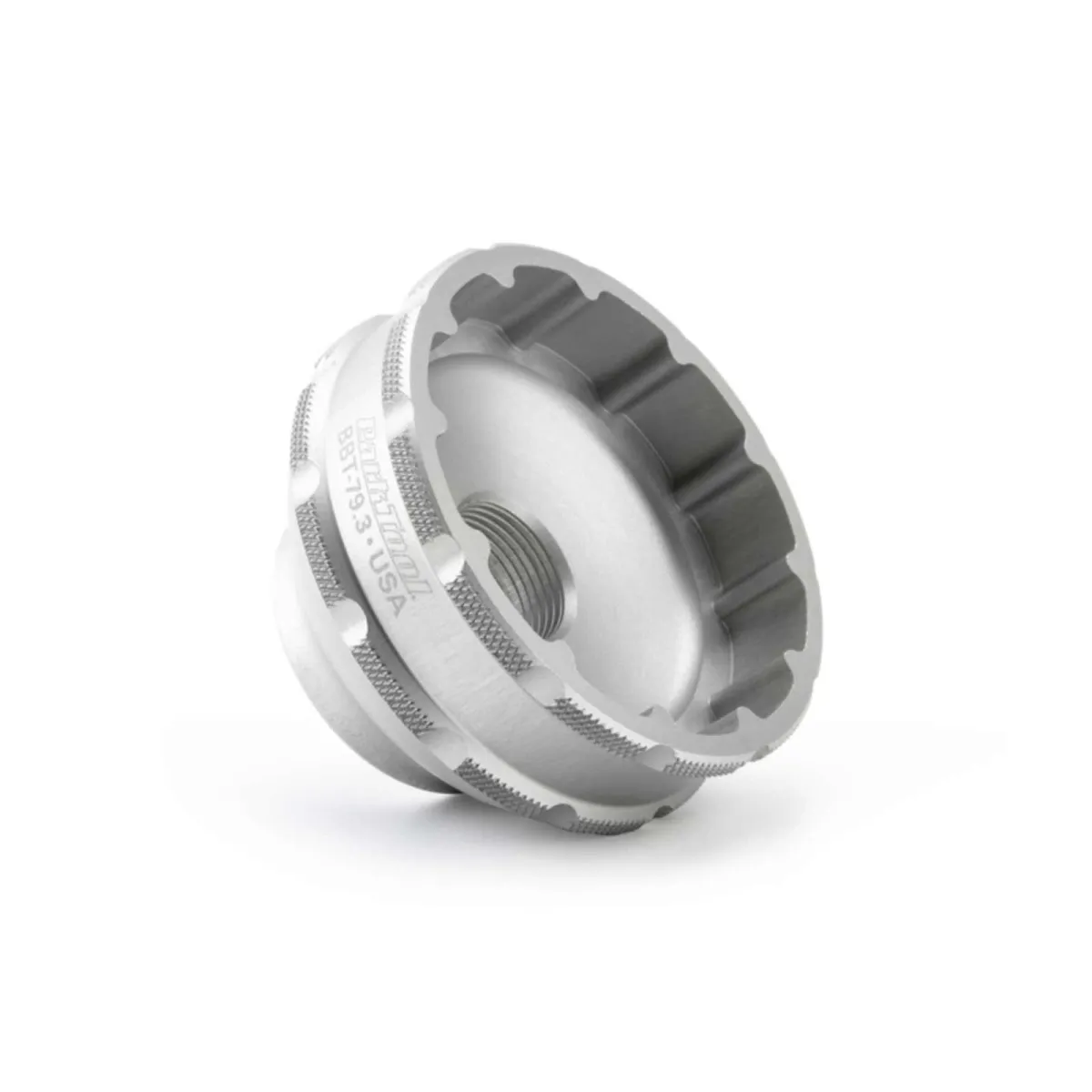 Park Tool Innenlager Werkzeug BBT-79.3 | Sram DUB / BB386 / T47 / Rotor BSA30 Aussenverzahnung 46 mm - 12 Zähne