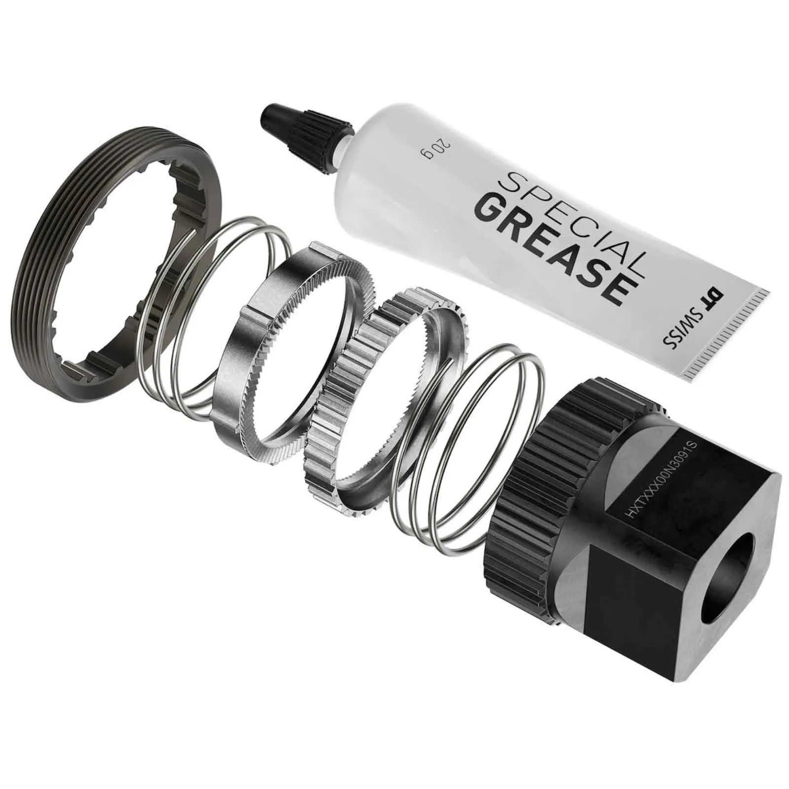 DT Swiss DF Kickback Upgradekit DEG 90T Zahnscheibenkit 0/10/20° | inc Tool