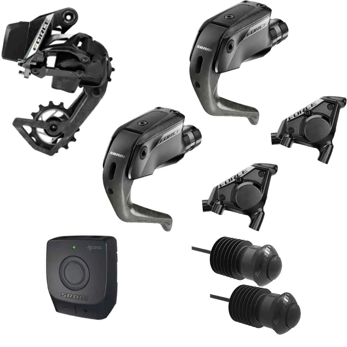 Sram Force AXS E1 Aero TT Upgrade Kit Disc 12x1-fach