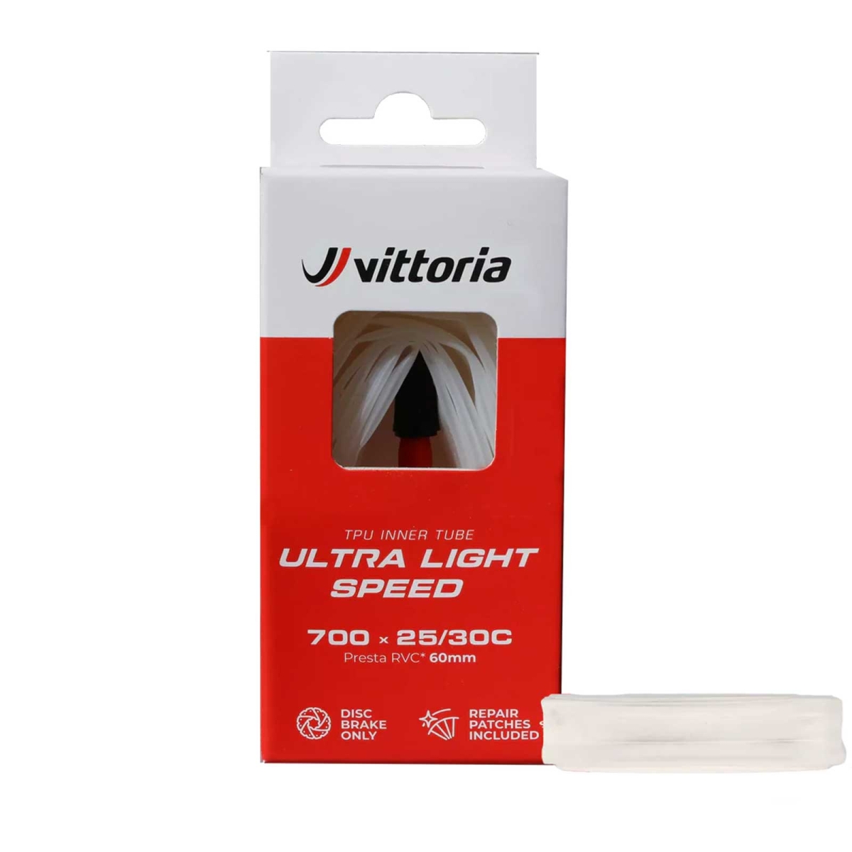 Vittoria Ultra Light Speed | Road TPU Schlauch 28 Zoll 20-28 x 622 Sclaverand Ventil 60 mm