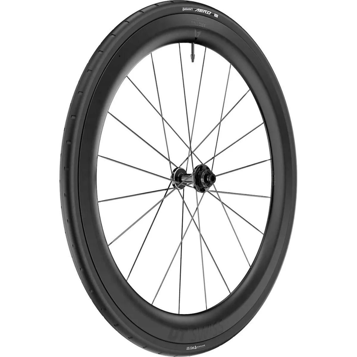 DT Swiss ARC 1100 Dicut DB 55 WTS BLACK Laufradsatz Disc CL 28 Zoll / 700c Mod 26