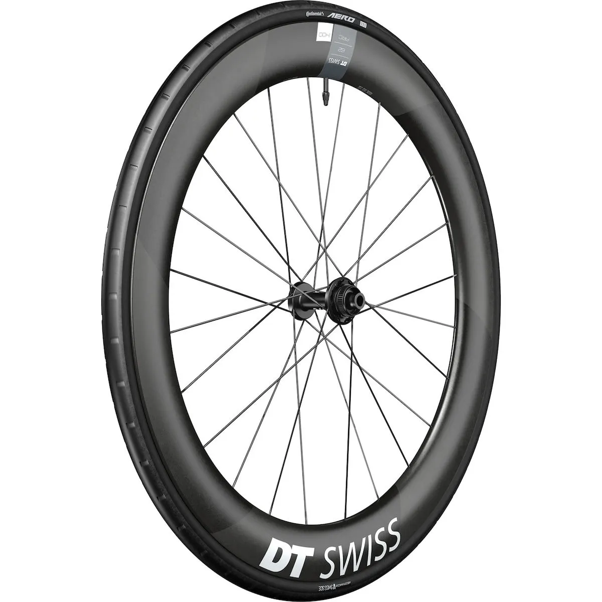 DT Swiss ARC 1400 Dicut DB 62 WTS Vorderrad Disc CL 28 Zoll / 700C