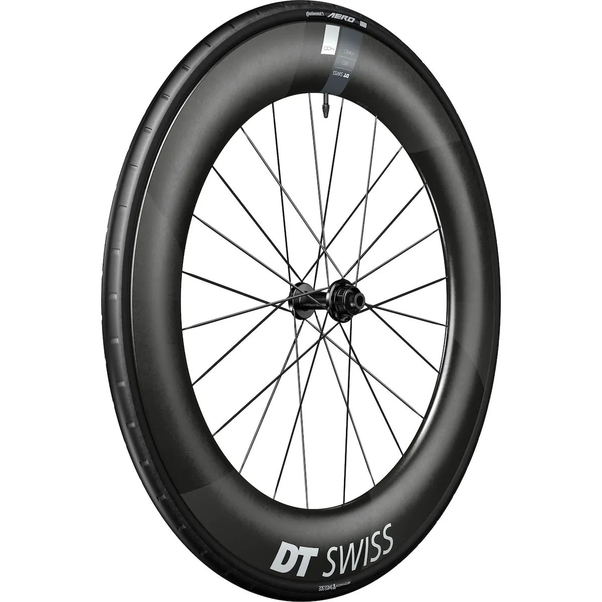 DT Swiss ARC 1400 Dicut DB 80 WTS Vorderrad Disc CL 28 Zoll / 700C