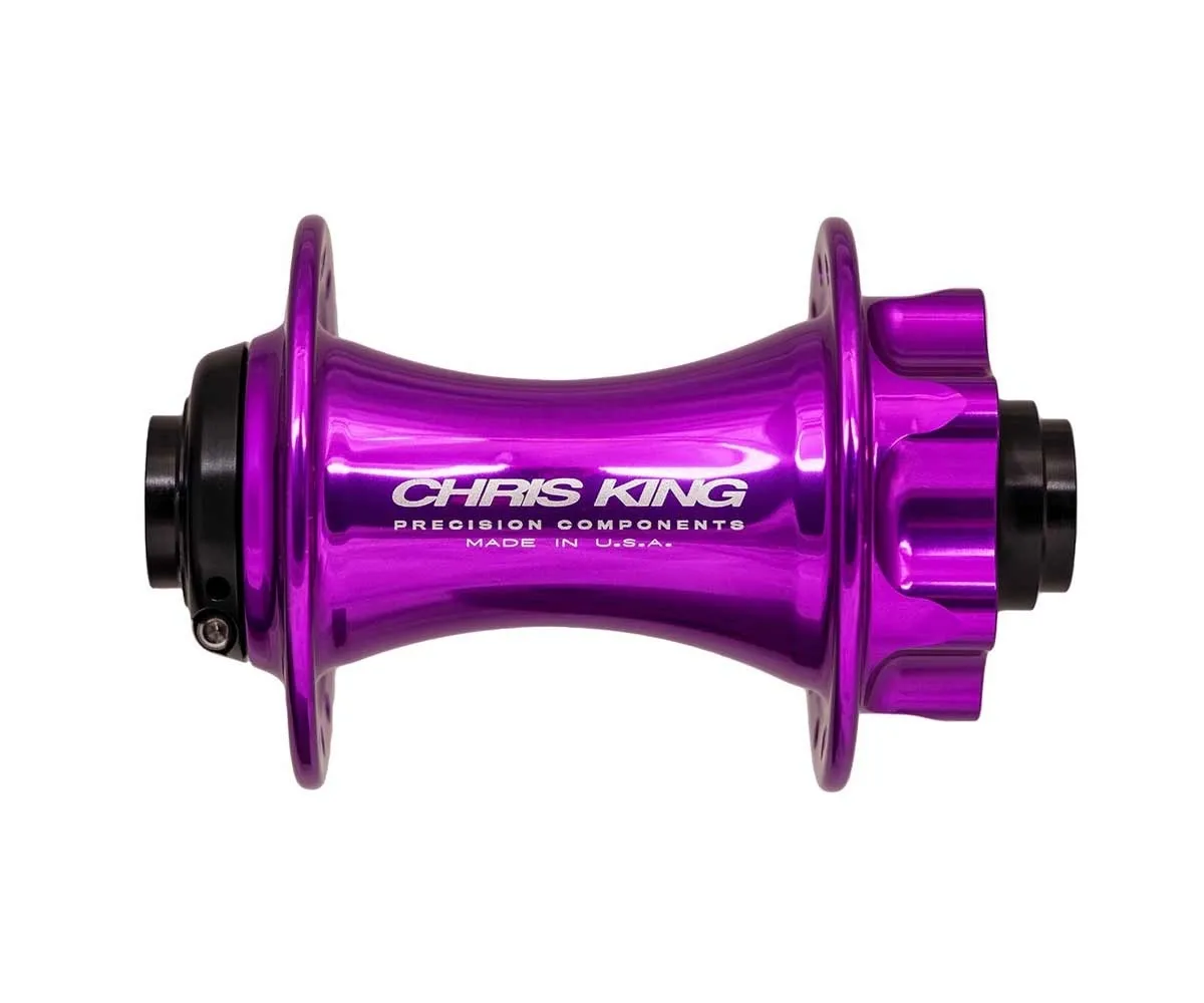 Chris King MTB Vorderradnabe Ceramic Disc 6 Loch SuperBoost 20x110 3D purple | violet 28 Loch
