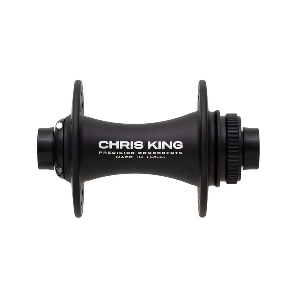 Chris King Vorderradnabe Ceramic Disc Centerlock Boost 15x110 matte jet | matt-schwarz 24 Loch