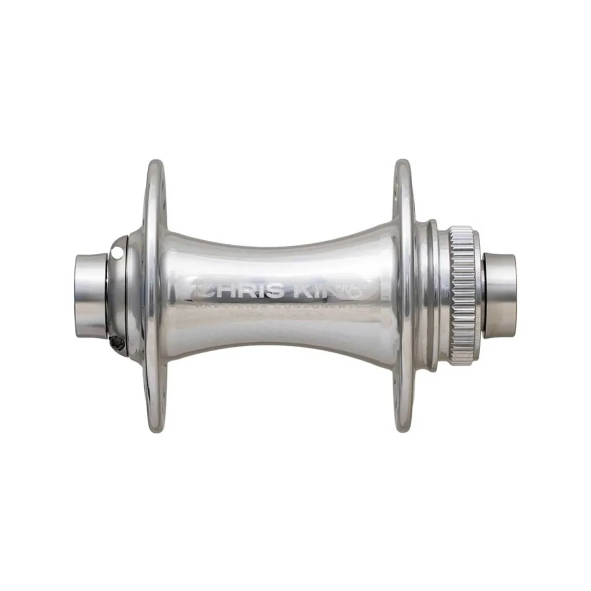 Chris King Vorderradnabe Disc Centerlock Boost 15x110 silver | silber 24 Loch