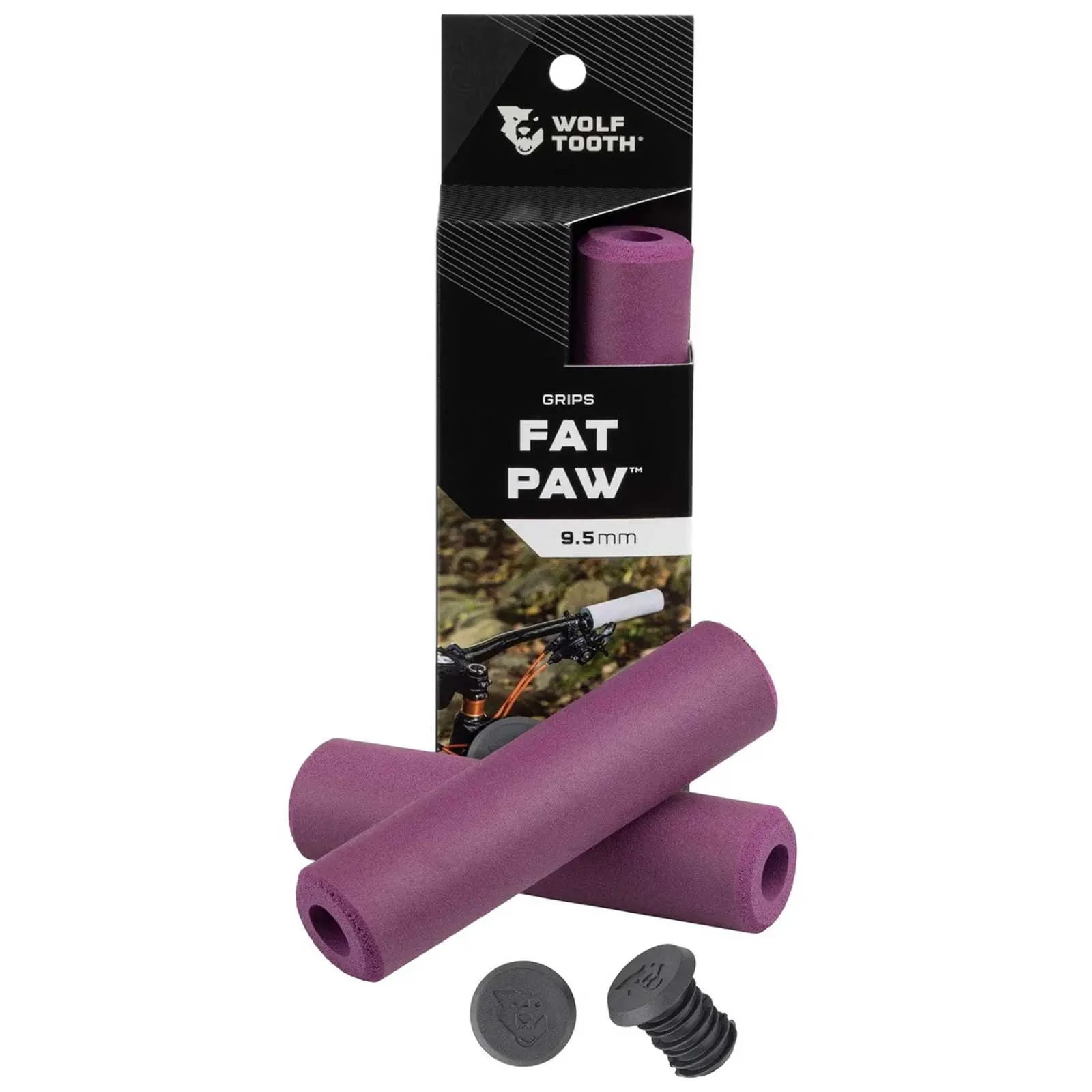 Wolf Tooth Fat Paw Lenkergriffe 36mm Farbe purple