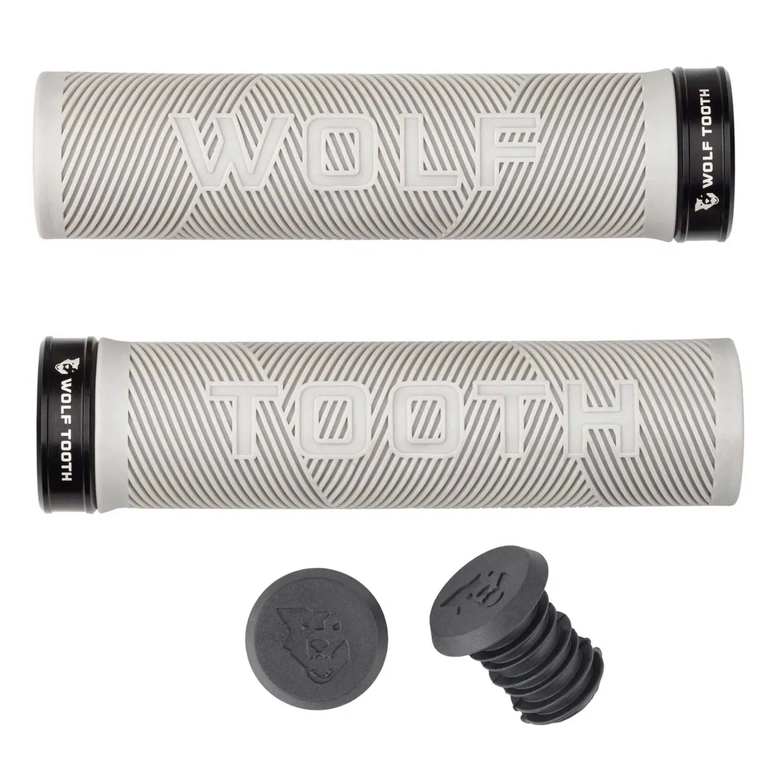 Wolf Tooth Echo Lock On Lenkergriffe 32mm Farbe black/grey