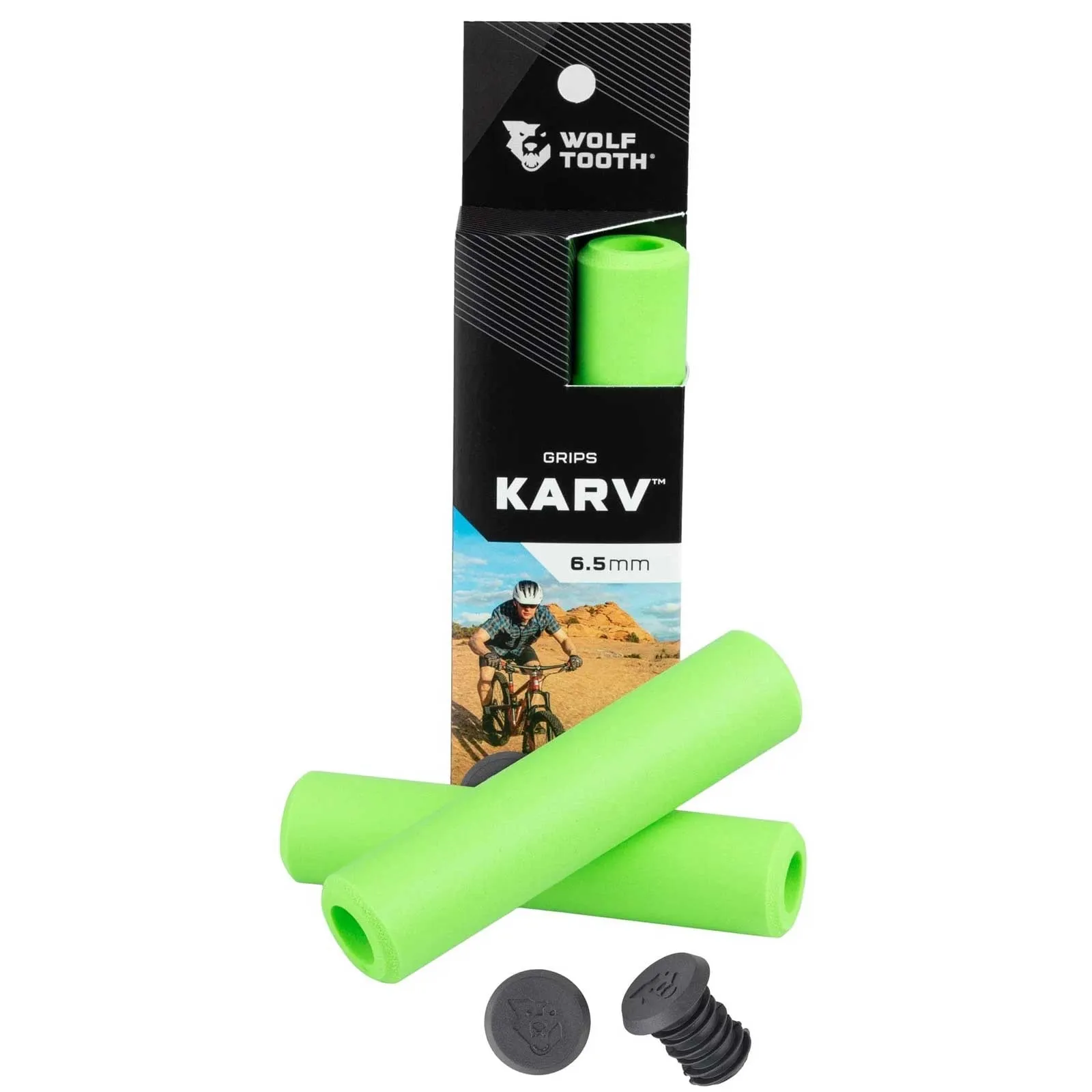 Wolf Tooth Karv Lenkergriffe 32mm Farbe green