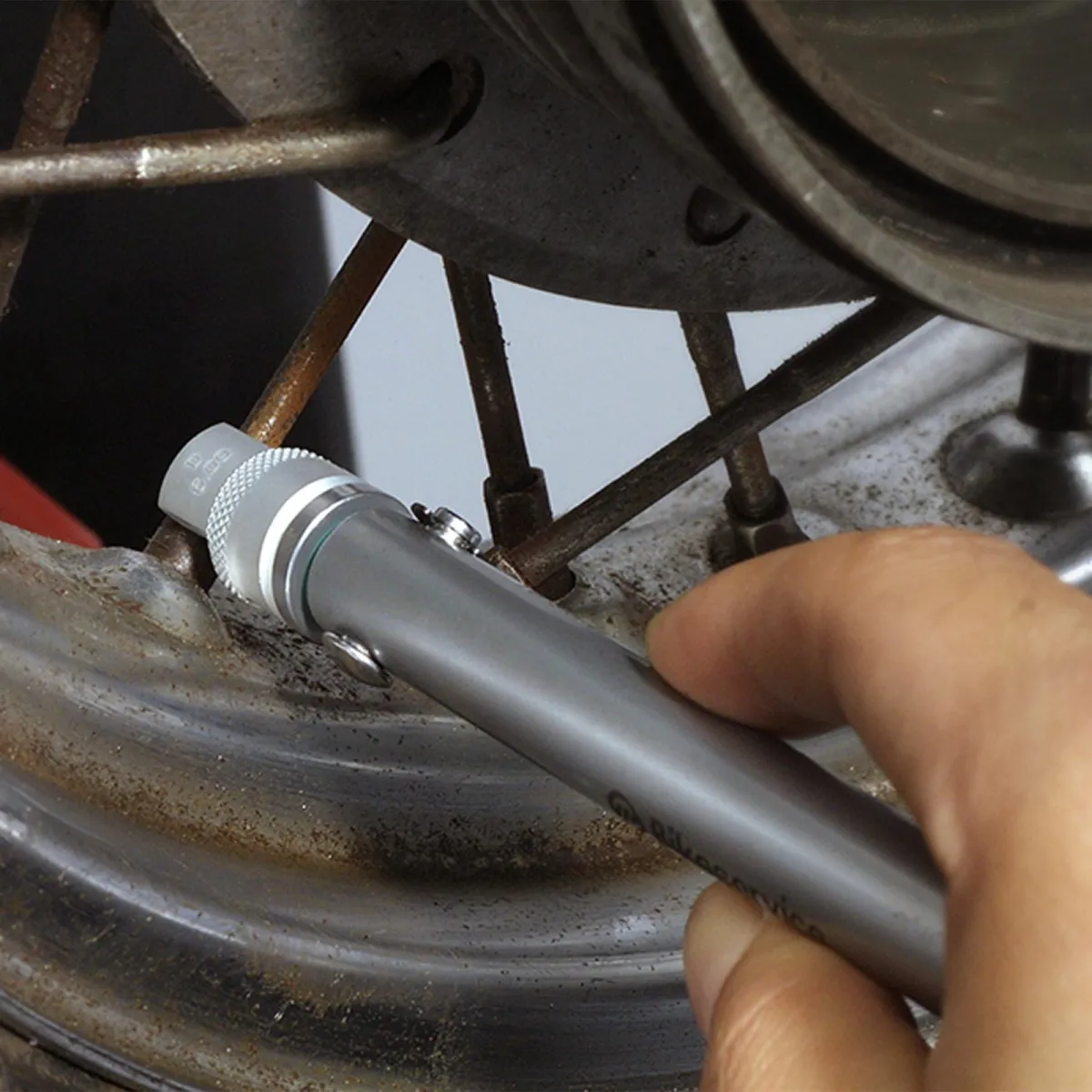 Bike Service BS5502 Drehmomentschlüssel für Speichen Alu- und Stahlköpfe