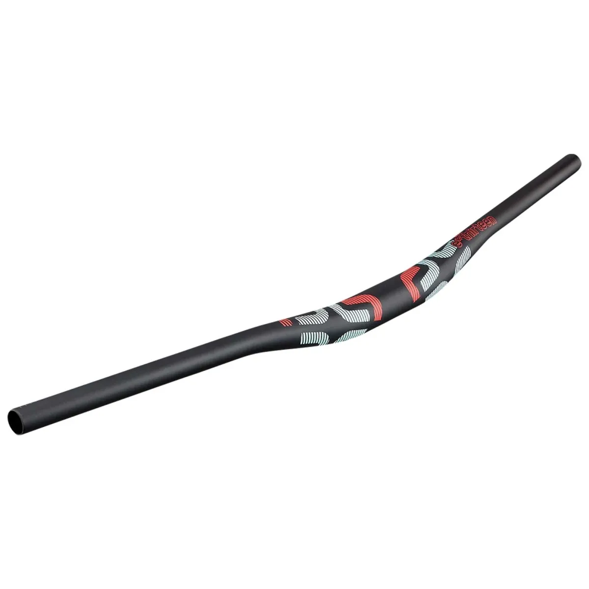 e*thirteen Race Carbon Riser 35 Ø | Rise 20mm Breite 800mm rot