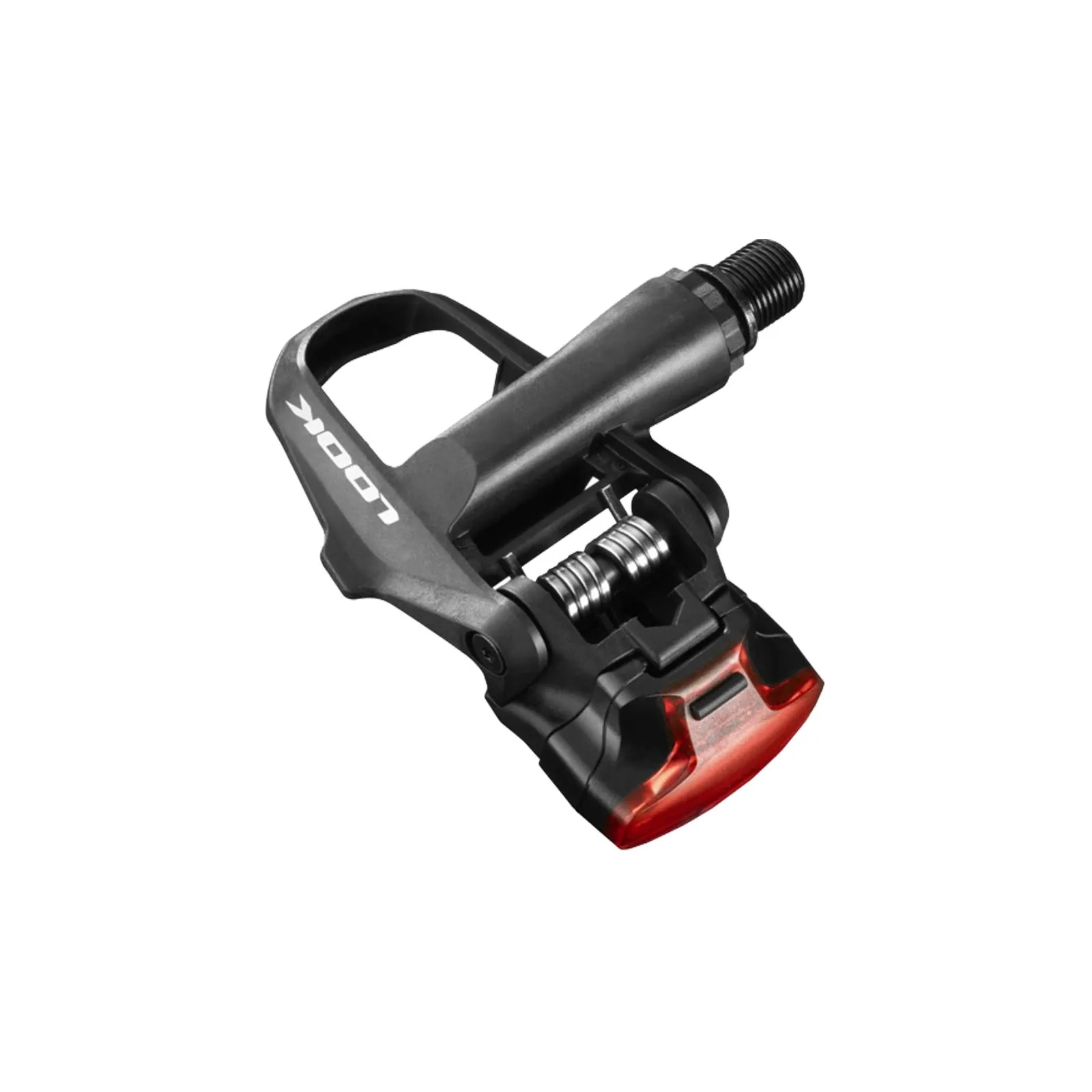 Look Keo 2 Max Vision Pedale schwarz incl Keo Grip Platten grau | Beleuchtung ohne STVZO