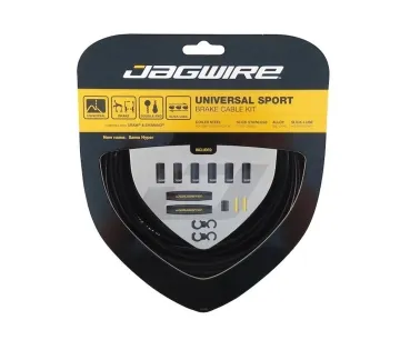 Jagwire Universal Sport Bremszugset Road/MTB schwarz