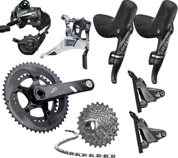 Sram Force 22 HRD Gruppe GXP Disc Flat Mount