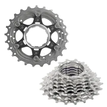 TNC Umbau der Shimano Ultegra Kassette CS-R8000 12-25 Zähne 11-fach von TNC modifiziert für 10-fach Rotor