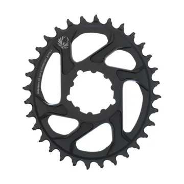 Sram Eagle X-Sync 2 Oval Kettenblatt Direkt Mount Offset 6 Grad schwarz 34 Zähne
