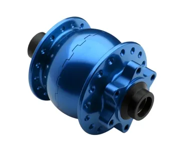 Schmidt SON 28 15 Nabendynamo Disc 6 Loch blau eloxiert 32 Loch