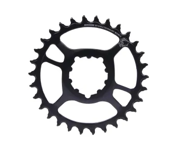 Sram GX Eagle X-Sync 2 Stahl Kettenblatt 12-fach Direkt Mount Offset 6 Grad schwarz 30 Zähne