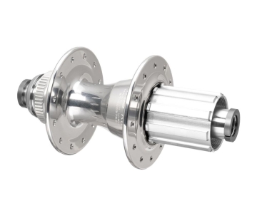 Chris King R45D Ceramic Hinterradnabe 12x142 Disc Centerlock 24 Loch Rotor Shimano Micro Spline silber | silver