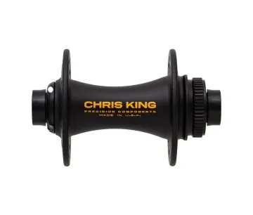 Chris King MTB Vorderradnabe Disc Centerlock Boost 15x110mm 28 Loch two tone | schwarz-gold 28 Loch