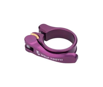 Wolf Tooth Sattelstützenklemme - 34,9mm Schnellspanner Aluminium violett