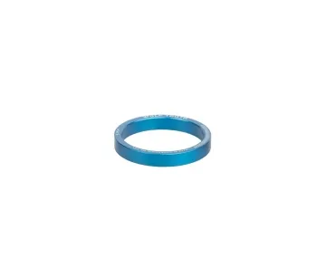 Wolf Tooth Precision Steuersatz Spacer - 1 1/8 Zoll 5mm Aluminium blau