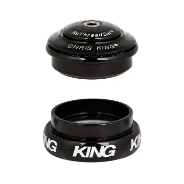 Chris King InSet i8 Steuersatz Mixed Tapered 1 1/8 - 1 1/4 Zoll schwarz | black ZS44/28,6 - EC44/33