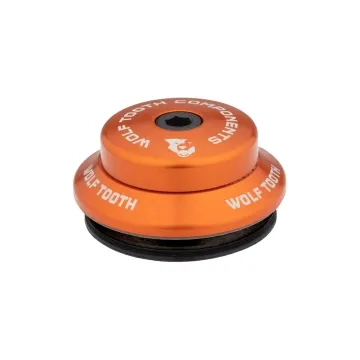 Wolf Tooth Performance Steuersatz Oberteil 1 1/8 Zoll | IS41 / 28,6mm Höhe 8mm orange