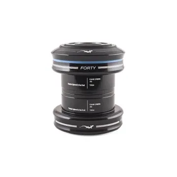 Cane Creek Forty Steuersatz 1 1/8 Zoll | EC34/28,6 - EC34/30 Kappe 16mm schwarz