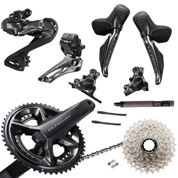 Shimano Ultegra Di2 Gruppe R8170 Disc-Brake 12x2-fach mit Powermeter FC-R8100-P