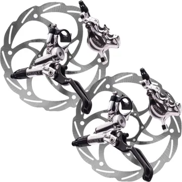 Disc Set Formula Cura X Scheibenbremsen silber + Monolitic Scheiben Centerlock