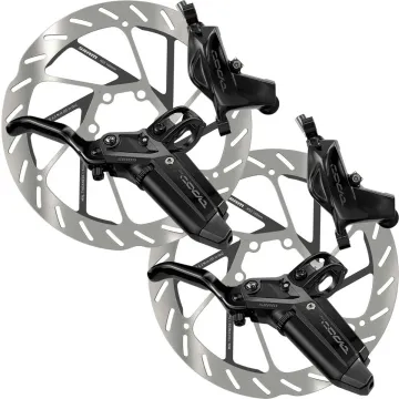 Disc Set Sram Code Silver Stealth Bremsen 4 Kolben + HS2 Bremsscheiben Disc 6 Loch