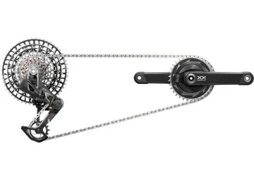 Sram XX SL Eagle AXS Transmission Gruppe 12x1-fach + Powermeter 165 mm 34 Zähne