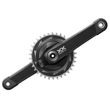 Sram XX SL Eagle AXS Transmission Powermeter Kurbel DUB Wide DM 34 Zähne 165 mm