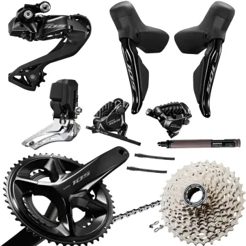 Shimano 105 Di2 Gruppe R7150 Disc komplett 12x2-fach