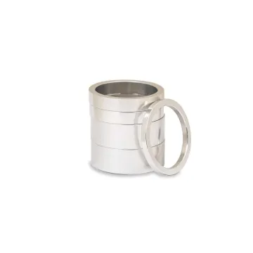 Chris King Spacerset für 1 1/8 Steuersatz 3/6/6/12/12 mm silver | silber