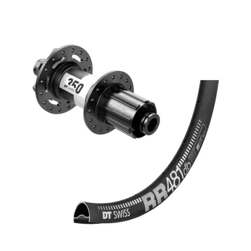 28 Zoll Gravel Hinterrad DT Swiss 350 Classic Disc Nabe + DT Swiss RR 481 Felge | build by TNC