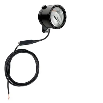 Schmidt Son Edelux II Fahrradlampe schwarz 140 cm Kabel Koax-Abzweigdose 100 Lux