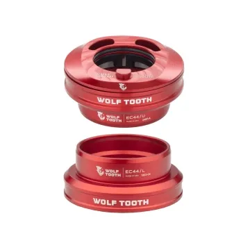Wolf Tooth Premium Internal Steuersatz Enve In-Route EC44/28,6 - EC44/40 rot