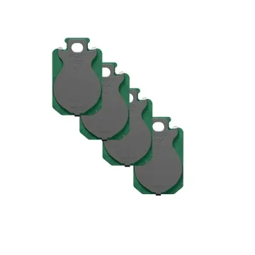 Magura MT Disc Bremsbeläge | MDP 8+ Green 4-Kolben | 4 Stück