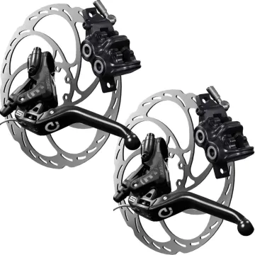 Disc Brake Set | Magura MT5e Higo Öffner NC Bremsen + MDR-S 2.0 Scheiben 6 Loch